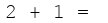 Equation to solve