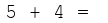 Equation to solve